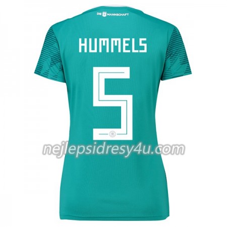 Fotbalový Dres Německo Hummels 5 Dámské Venkovní MS 2018